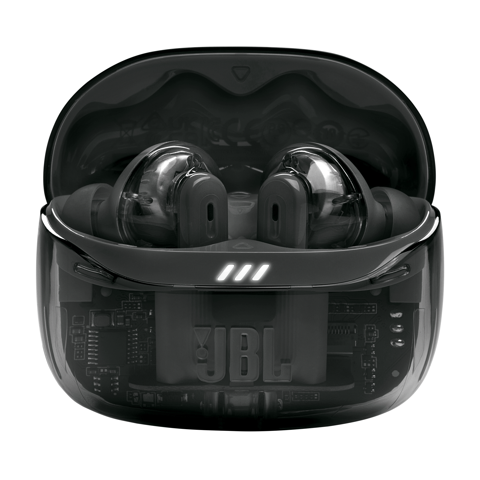 JBL Tune Beam 2 Ghost Edition - Ghost Black - True Wireless Noise Cancelling Earbuds - Detailshot 1